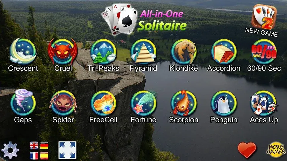 All-in-One Solitaire [МОД Mega Pack] APK Android Screenshot 1