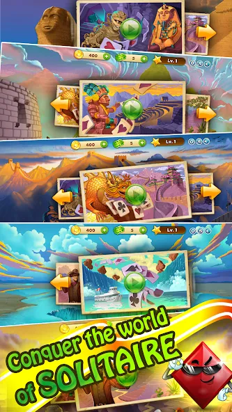 Solitaire Journey (Солитер Джорни) [МОД Premium] APK Android Screenshot 2