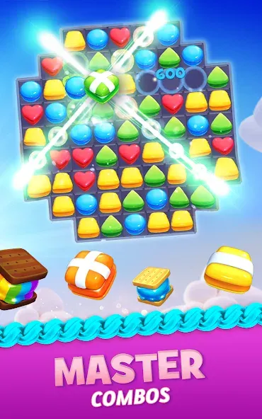 Cookie Jam Blast™ Match 3 Game (Куки Джем Бласт) [МОД Unlocked] APK Android Screenshot 5
