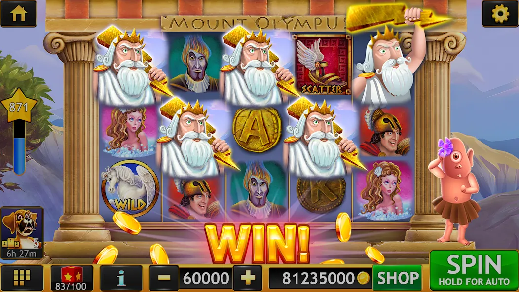 Vegas Slots Galaxy (Вегас Слотс Гэлэкси) [МОД Меню] APK Android Screenshot 1