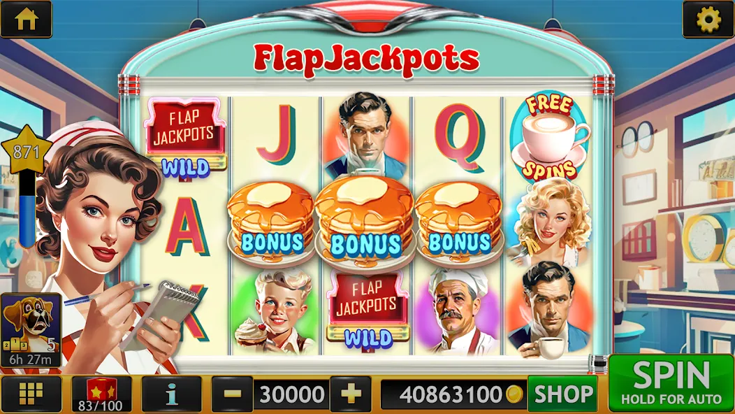 Vegas Slots Galaxy (Вегас Слотс Гэлэкси) [МОД Меню] APK Android Screenshot 3