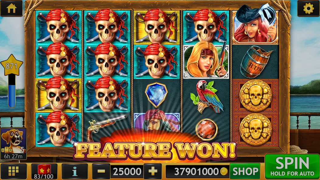 Vegas Slots Galaxy (Вегас Слотс Гэлэкси) [МОД Меню] APK Android Screenshot 5