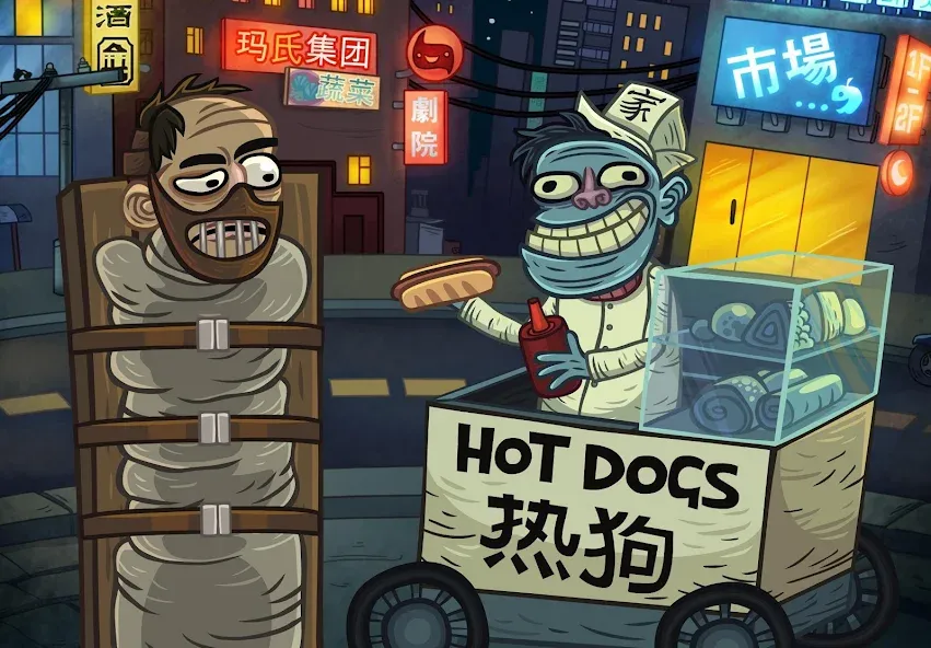 Troll Face Quest: Horror (Тролл Фейс Квест Хоррор) [МОД Много денег] APK Android Screenshot 4