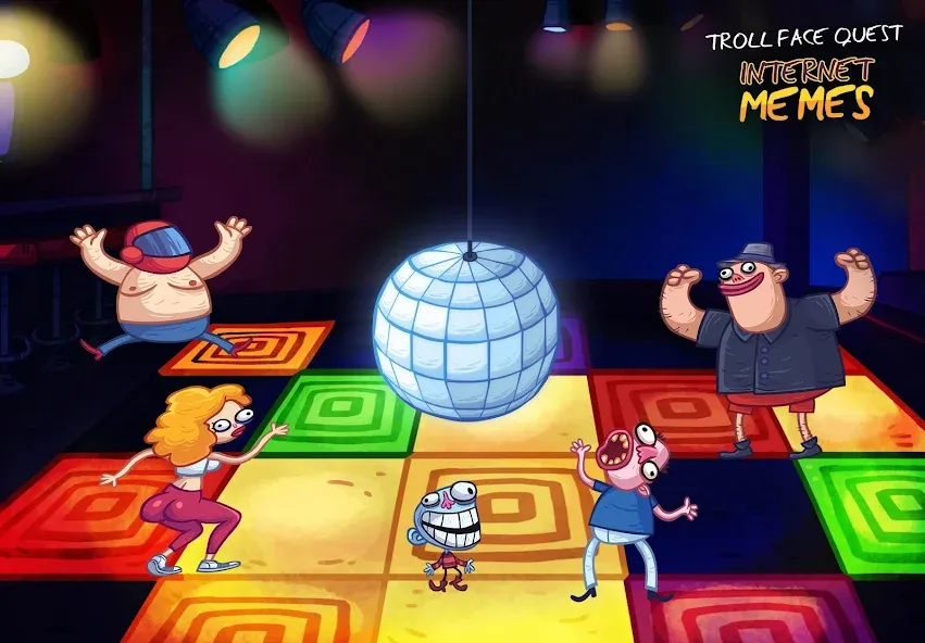 Troll Face Quest Internet Meme (Тролль Фейс Квест Интернет Мем) [МОД Все открыто] APK Android Screenshot 3