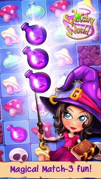 Witchy World (Уитчи Ворлд) [МОД Все открыто] APK Android Screenshot 1