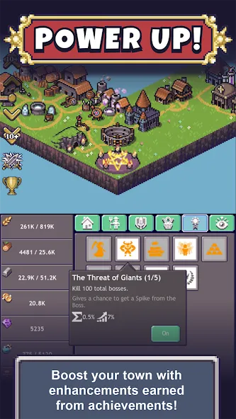 Cave Heroes:Idle Dungeon RPG (Кейв Хероес) [МОД Unlocked] APK Android Screenshot 3