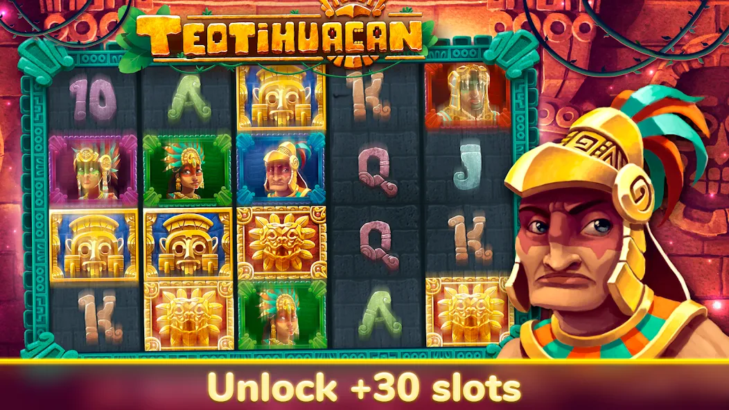 Akamon Slots - Casino Videoslo (Акамон Слотс) [МОД Бесконечные монеты] APK Android Screenshot 4
