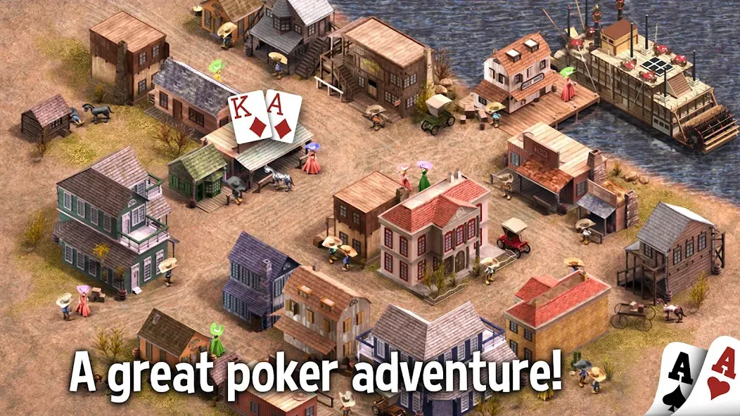 Governor of Poker 2 - Offline [МОД Бесконечные монеты] APK Android Screenshot 3