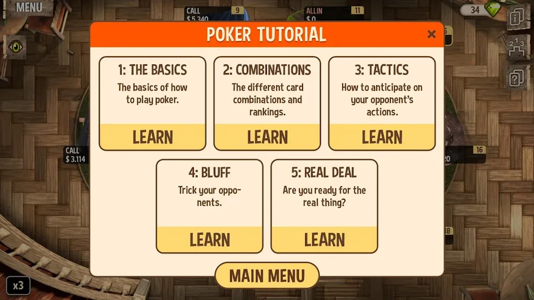 Learn Poker - How to Play [МОД Premium] APK Android Screenshot 3
