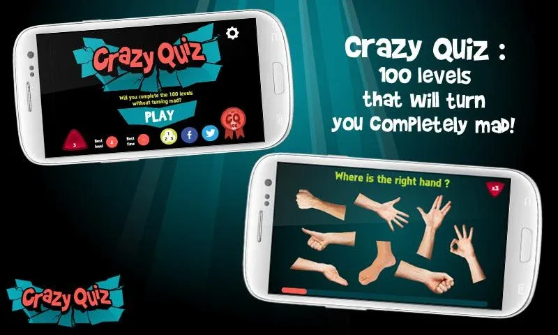 Crazy Quiz (Крэйзи Квиз) [МОД Меню] APK Android Screenshot 1