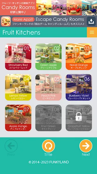 Escape Fruit Kitchens (Эскеип Фрут Китченз) [МОД Все открыто] APK Android Screenshot 2