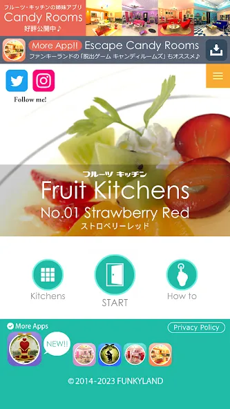 Escape Fruit Kitchens (Эскеип Фрут Китченз) [МОД Все открыто] APK Android Screenshot 5
