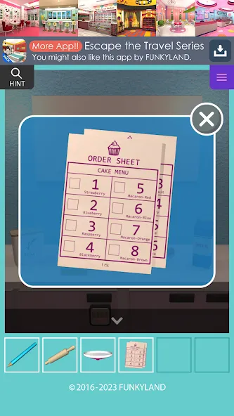 Escape the Sweet Shop Series (Эксперименты в кондитерской серии) [МОД Premium] APK Android Screenshot 5