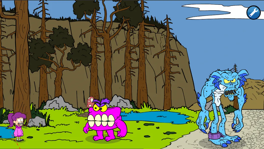 Gravity Forest Saw Trap (Гравитационный Лес Пила Ловушка) [МОД Много денег] APK Android Screenshot 1