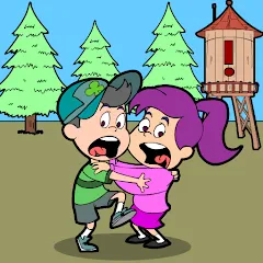 Gravity Forest Saw Trap (Гравитационный Лес Пила Ловушка) [МОД Много денег] APK Android