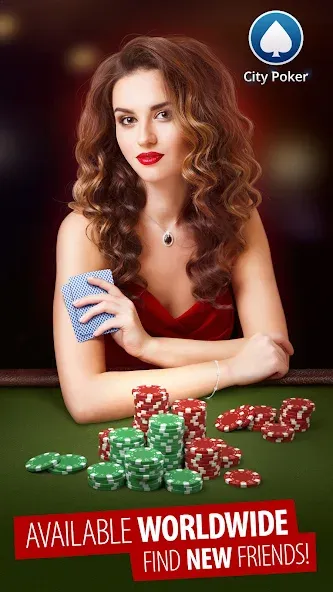 City Poker: Holdem, Omaha (Сити Покер) [МОД Меню] APK Android Screenshot 1