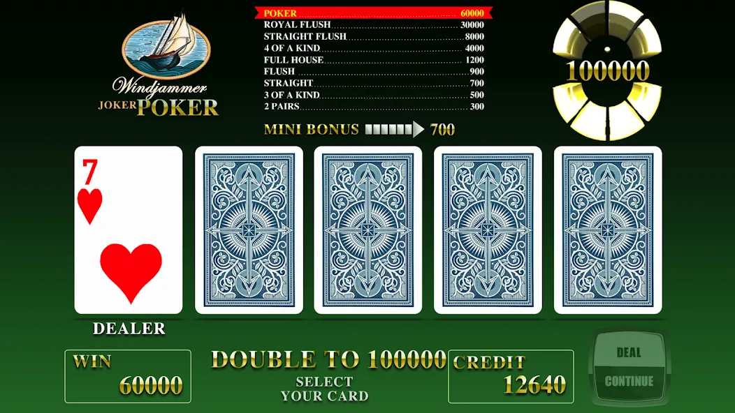 Windjammer Poker (Уиндджаммер Покер) [МОД Premium] APK Android Screenshot 1