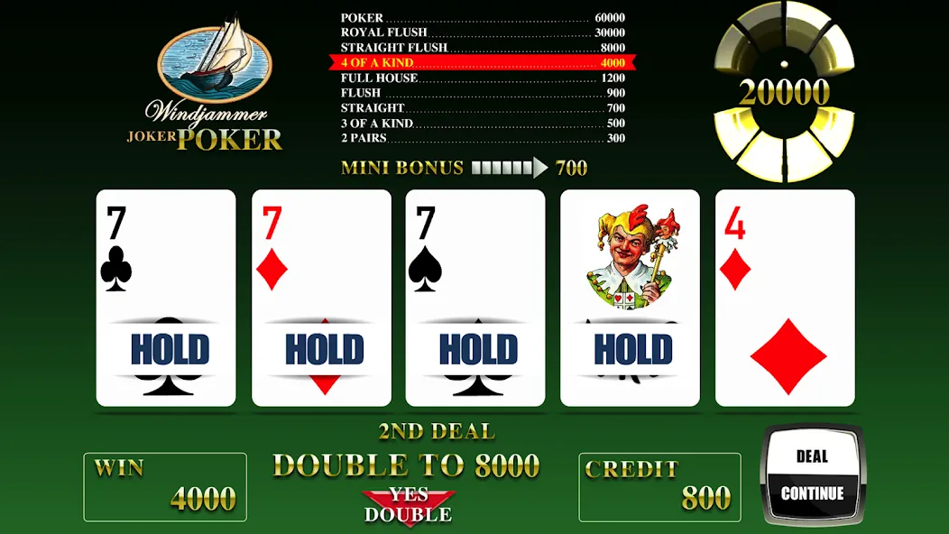 Windjammer Poker (Уиндджаммер Покер) [МОД Premium] APK Android Screenshot 3