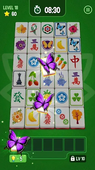 Mahjong Triple 3D -Tile Match (Маджонг Трипл 3Д) [МОД Unlocked] APK Android Screenshot 1