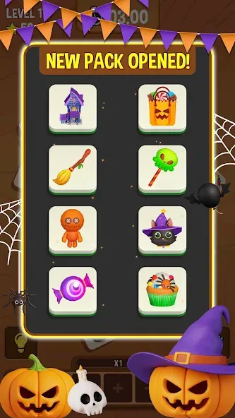 Tile Triple 3D (Тайл Трипл 3Д) [МОД Mega Pack] APK Android Screenshot 4