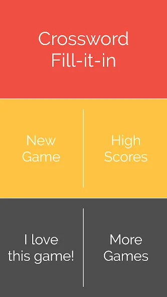 Crossword : Word Fill [МОД Unlocked] APK Android Screenshot 1