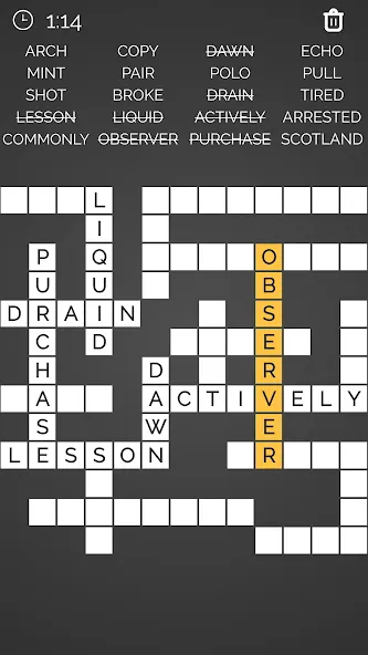 Crossword : Word Fill [МОД Unlocked] APK Android Screenshot 5