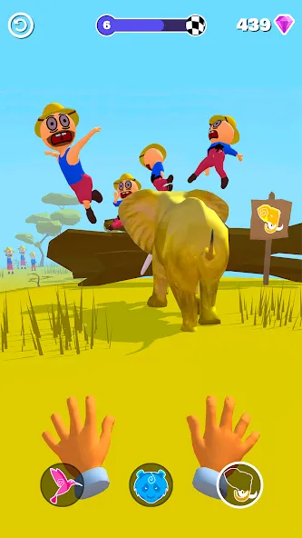 Animal Master: Hardcore Safari (Анимал Мастер) [МОД Бесконечные монеты] APK Android Screenshot 2