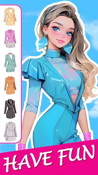Doll Makeover: dress up games (Долл Мейковер) [МОД Бесконечные монеты] APK Android Screenshot 5