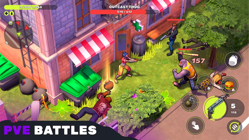 Epic Apes: MMO Survival (Эпическое безумие обезьян) [МОД Все открыто] APK Android Screenshot 2