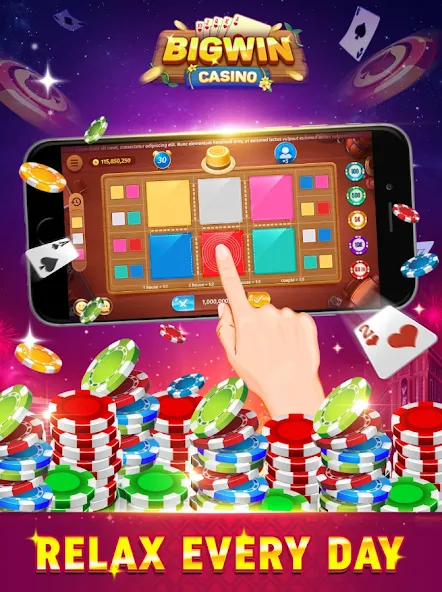 Bigwin - Slot Casino Online (Бигвин) [МОД Mega Pack] APK Android Screenshot 1