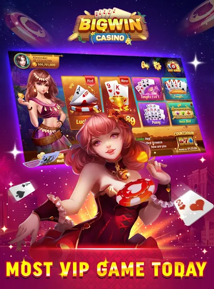 Bigwin - Slot Casino Online (Бигвин) [МОД Mega Pack] APK Android Screenshot 2