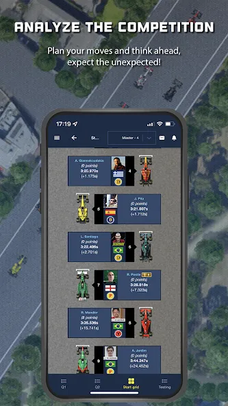 GPRO - Classic racing manager (ГПРО) [МОД Меню] APK Android Screenshot 3