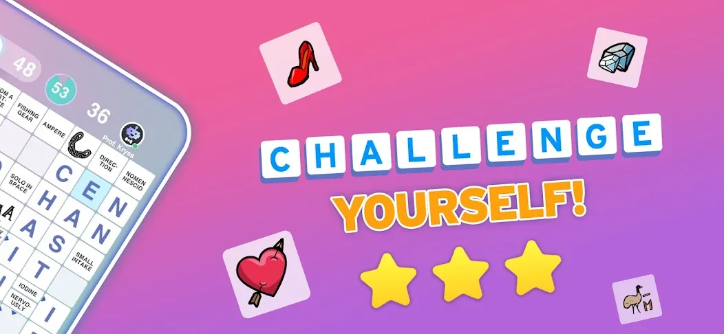 Kryss - The Battle of Words [МОД Меню] APK Android Screenshot 2