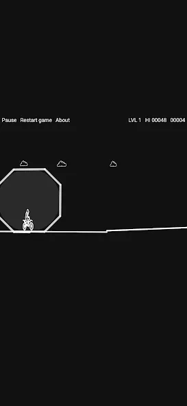Crazy Moto Racer - 2D Racer (Крейзи Мото Рейсер) [МОД Меню] APK Android Screenshot 2