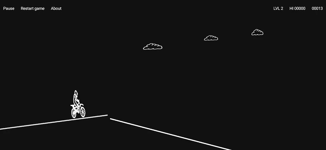 Crazy Moto Racer - 2D Racer (Крейзи Мото Рейсер) [МОД Меню] APK Android Screenshot 3