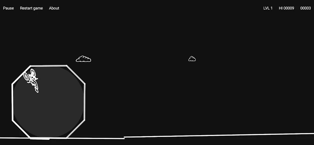 Crazy Moto Racer - 2D Racer (Крейзи Мото Рейсер) [МОД Меню] APK Android Screenshot 4