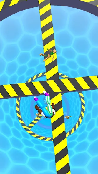 Push the Dummy: Ragdoll Fall (Пуш зе Дамми) [МОД Бесконечные монеты] APK Android Screenshot 2