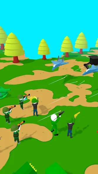 Island Warfare 3D: Guns' Land (Айленд Ворфер) [МОД Premium] APK Android Screenshot 5