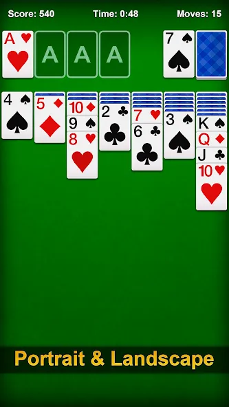 Solitaire - Classic Card Games [МОД Все открыто] APK Android Screenshot 2