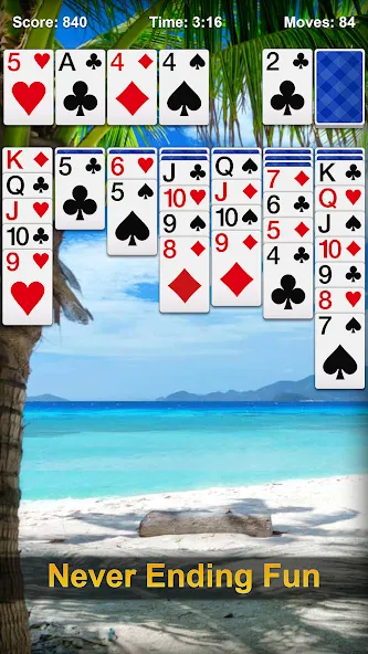 Solitaire - Classic Card Games [МОД Все открыто] APK Android Screenshot 4