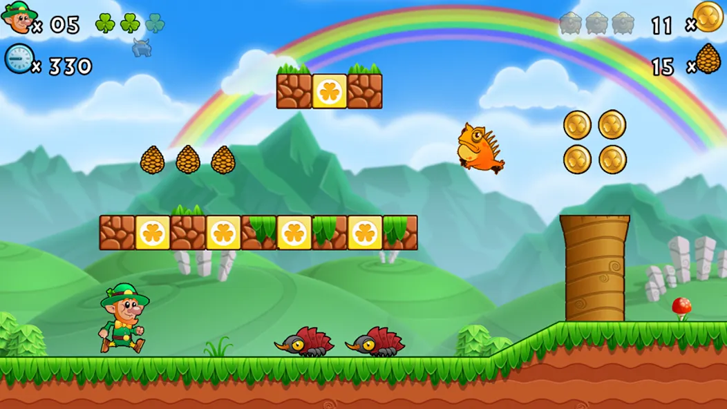 Lep's World 3 [МОД Mega Pack] APK Android Screenshot 1