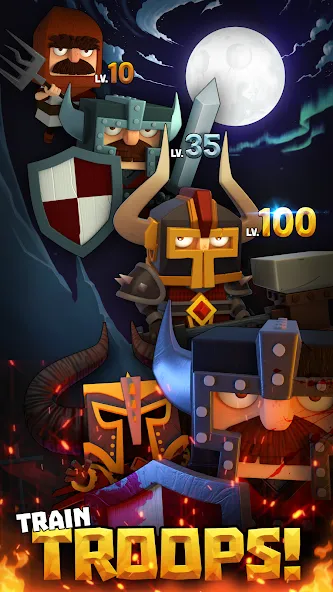 Kingdoms of HF - Dragon War (Кингдомс оф ХФ) [МОД Mega Pack] APK Android Screenshot 2