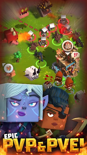 Kingdoms of HF - Dragon War (Кингдомс оф ХФ) [МОД Mega Pack] APK Android Screenshot 3