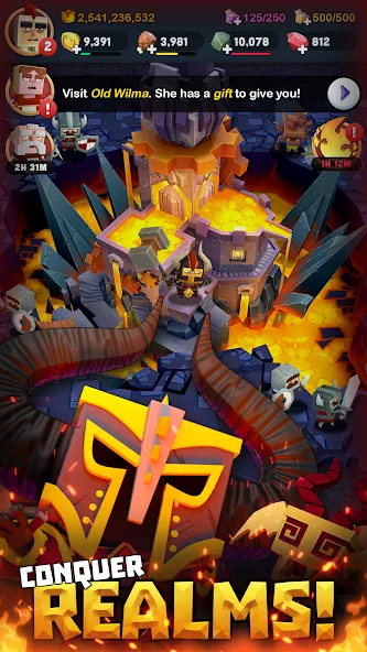 Kingdoms of HF - Dragon War (Кингдомс оф ХФ) [МОД Mega Pack] APK Android Screenshot 4