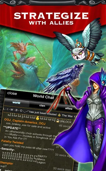 Kingdoms at War: Hardcore PVP (Кингдомс ат Вар) [МОД Бесконечные монеты] APK Android Screenshot 4