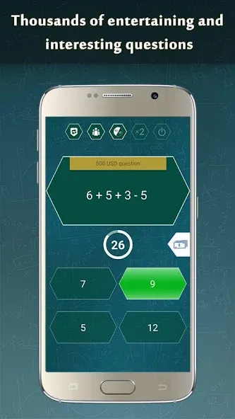 Math Game 2023 [МОД Бесконечные монеты] APK Android Screenshot 2