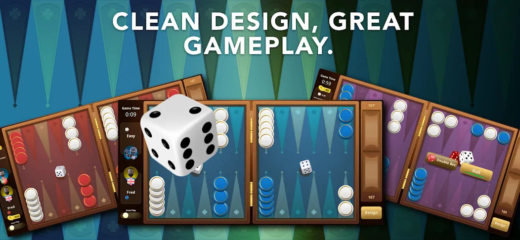 Backgammon Classic + Online [МОД Бесконечные монеты] APK Android Screenshot 3