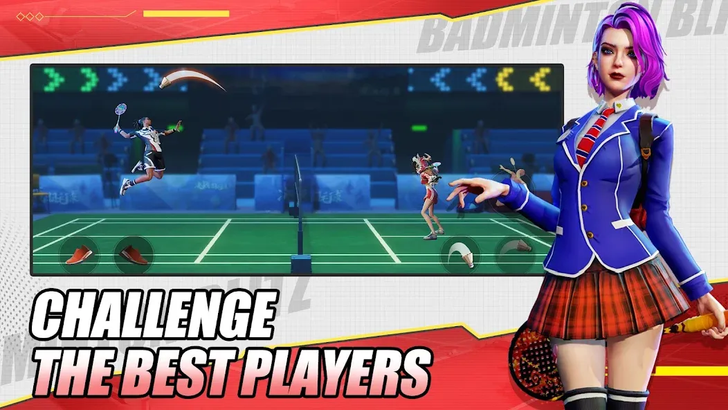 Badminton Blitz - PVP online (Бэдминтон Блиц) [МОД Premium] APK Android Screenshot 5