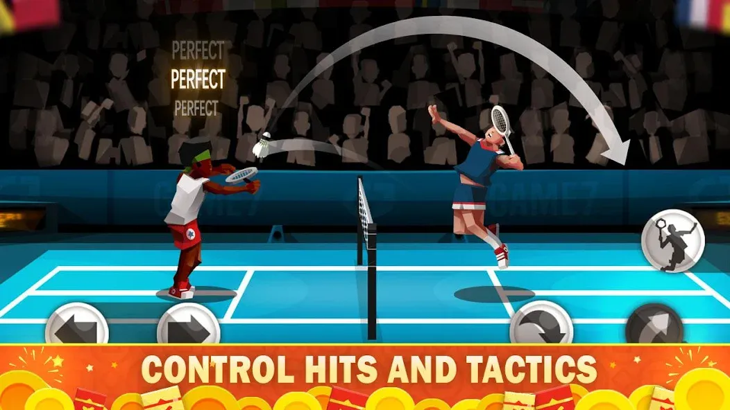 Badminton League [МОД Premium] APK Android Screenshot 1