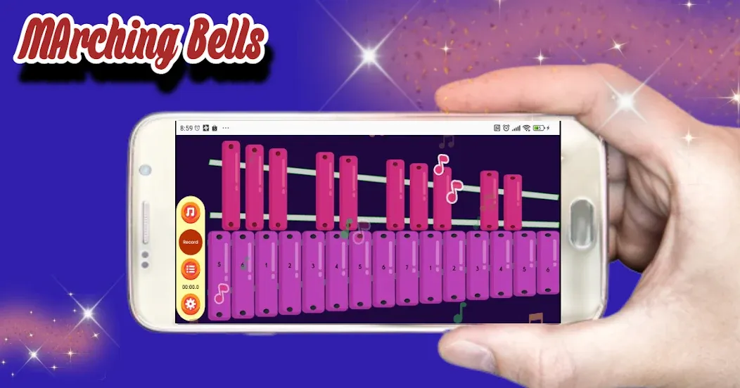 Virtual Marching Bells [МОД Бесконечные монеты] APK Android Screenshot 2